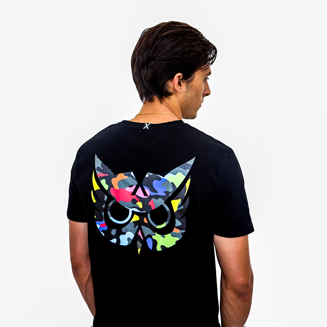 Crew Black T-Shirt - B-OWL