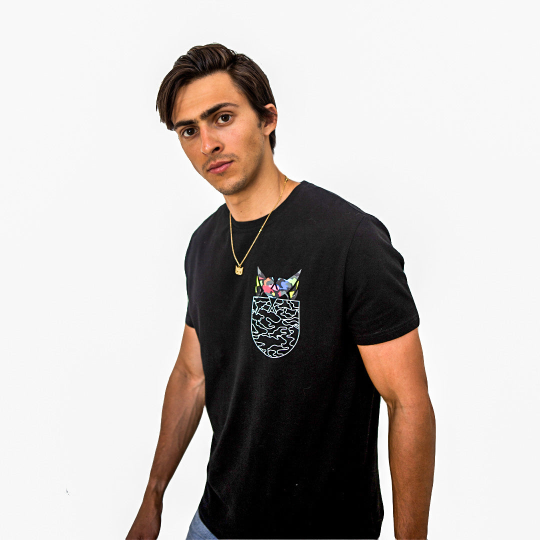 Crew Black T-Shirt - B-OWL